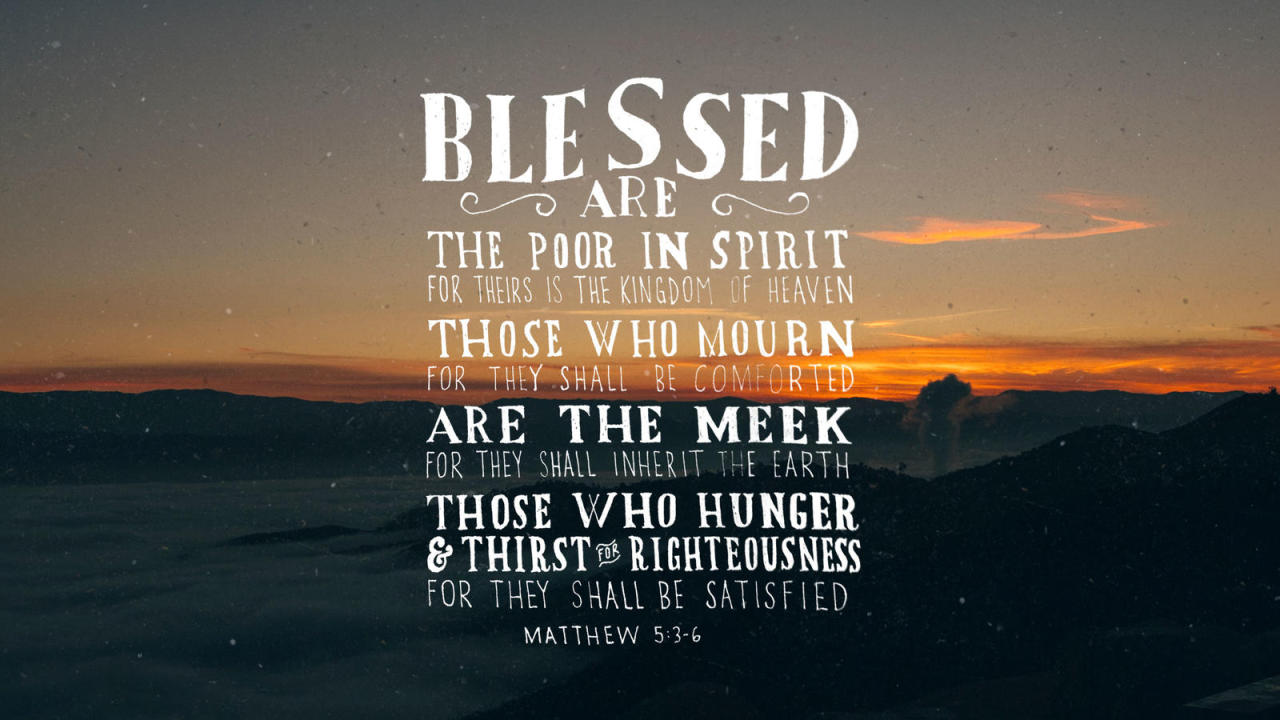 Beatitudes